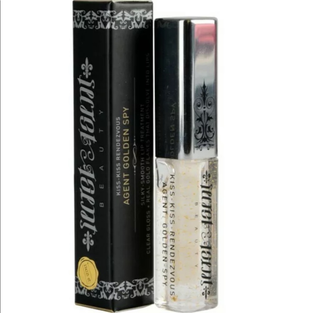 Secret Agent Beauty Lip Treatment. Golden-Spy